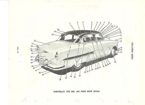 1954 bel air parts catalog